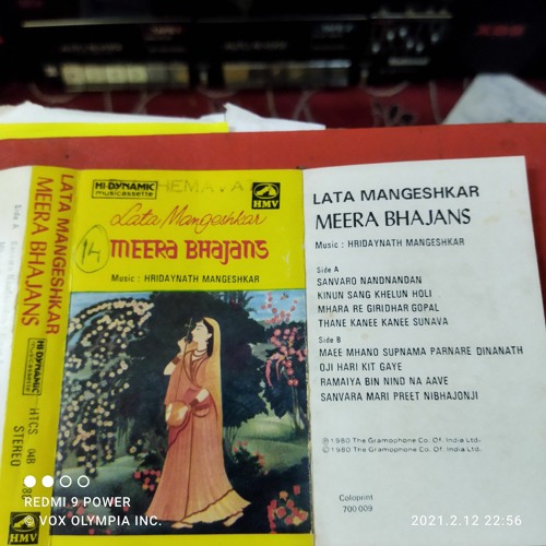 Stream Lata Mangeshkar Meera Bhajans.m4a by Vox Olympia