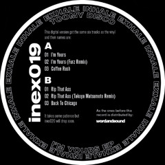 [IMPORTED PREMIERE] Toomy Disco - I'm Yours