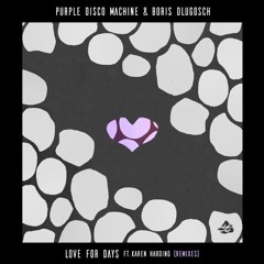 Purple Disco Machine ft Karen Harding - Love For Days (Valdini's 7inch Edit)