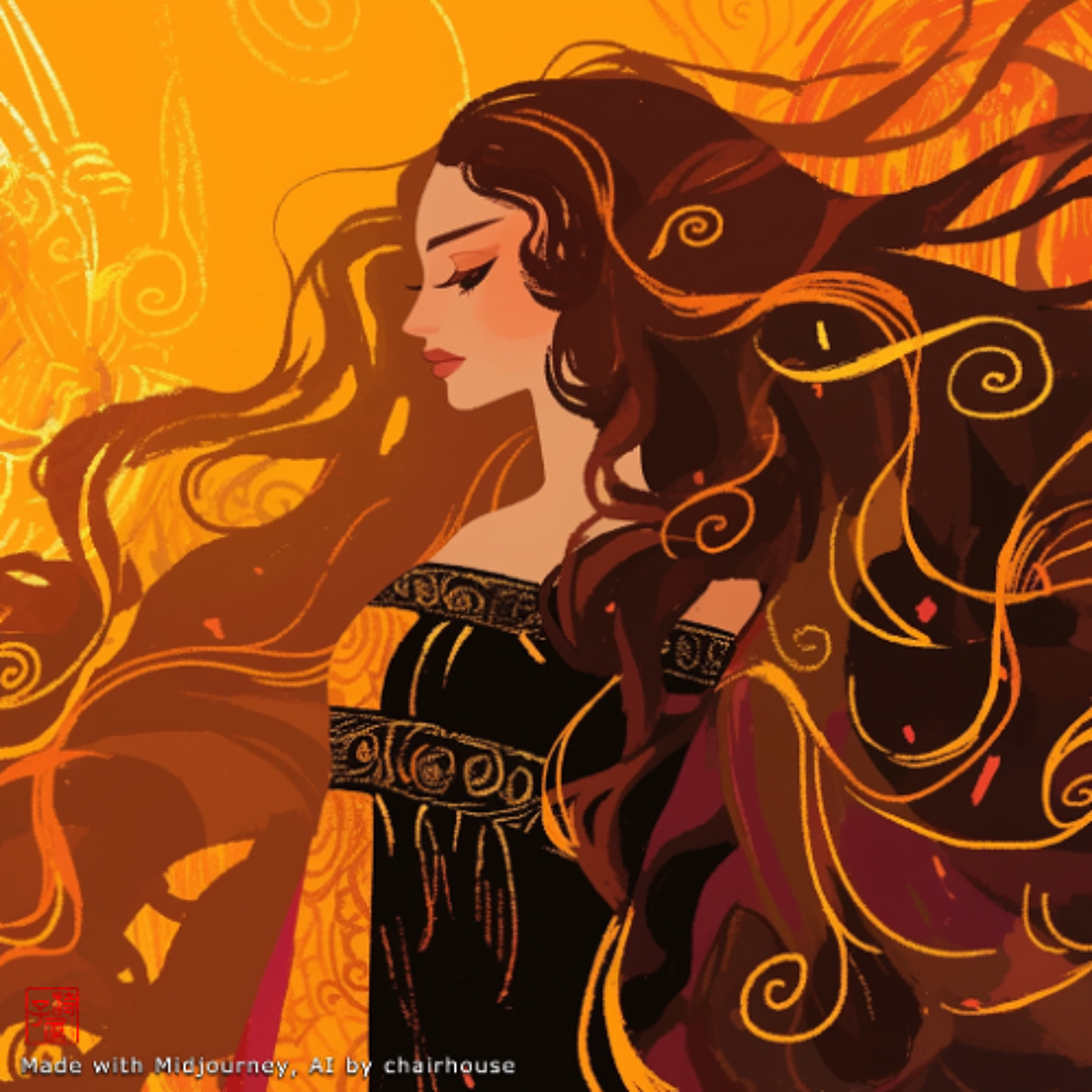 even like a lady vowed and dedicate to something - #4037 (89R00 499 left) by chair house 250102