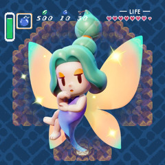 Zelda EoW: Fairy Fountain + LTTP Harp