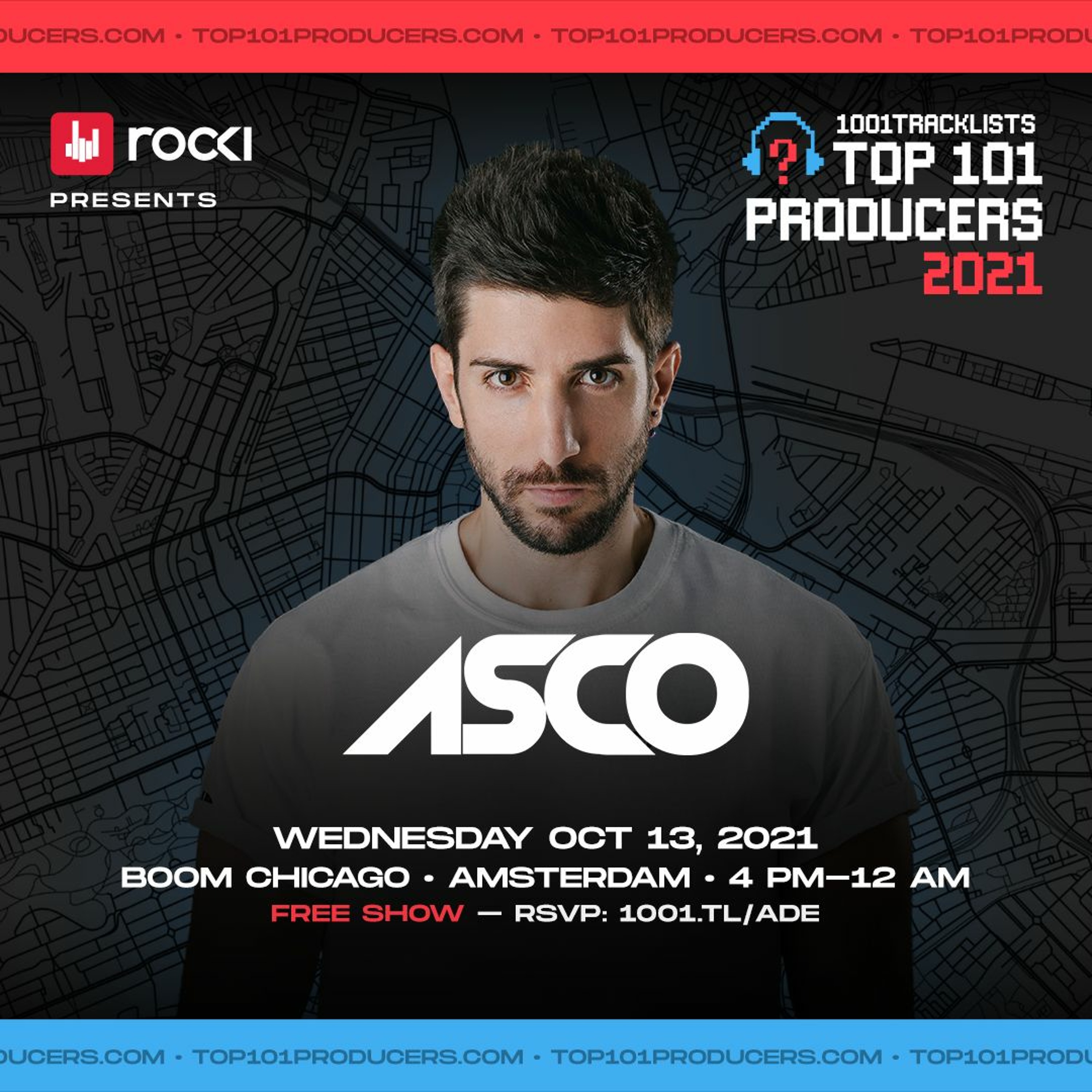 ASCO - LIVE @ 1001Tracklists x ROCKI Present: Top 101 Producers 2021 ADE Celebration episode artwork
