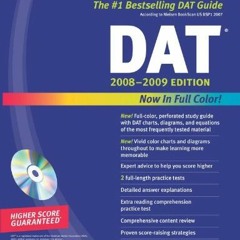 Get EBOOK 📩 Kaplan DAT 2008-2009 Edition (with CD-ROM) (KAPLAN DAT (DENTAL ADMISSION