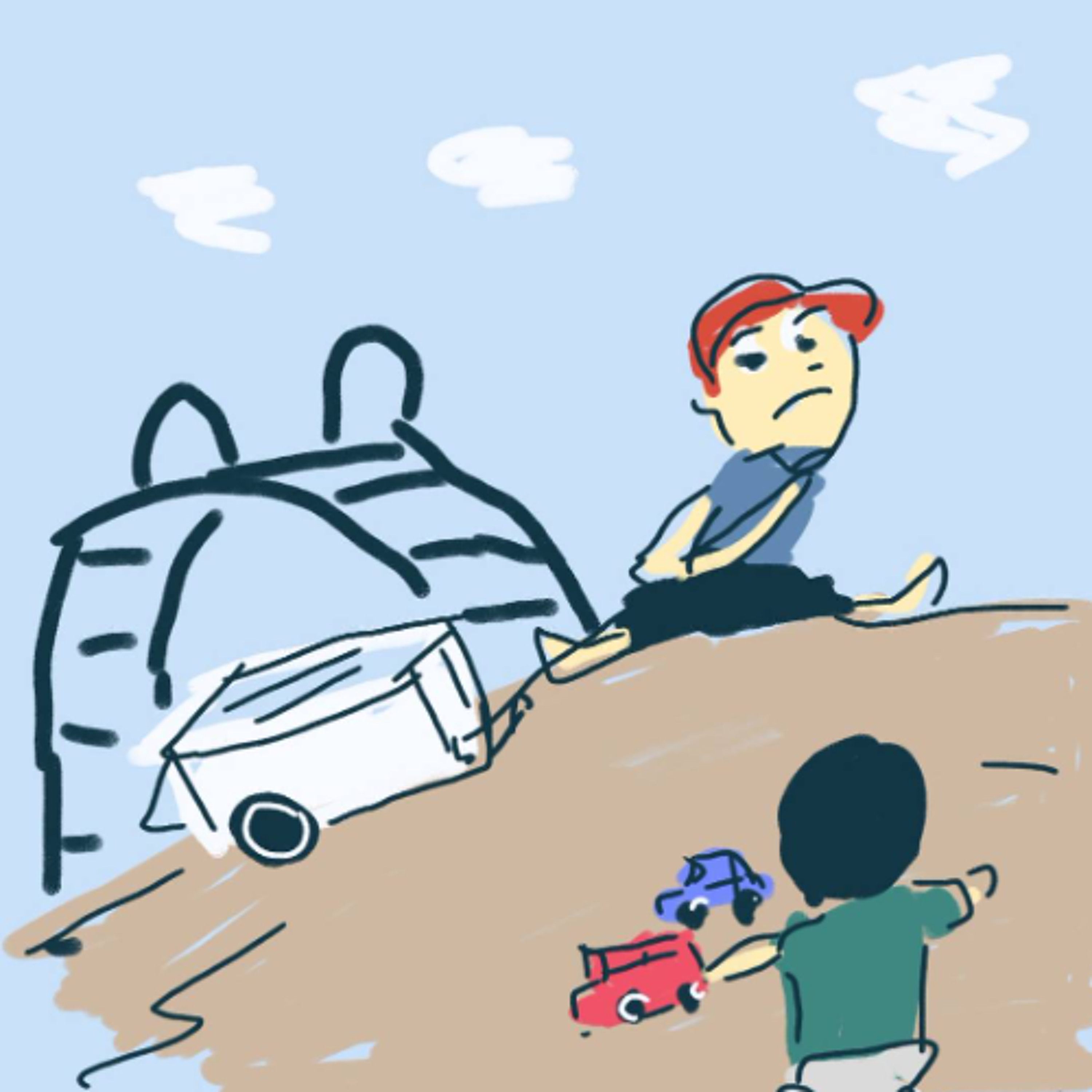 นิทานยิ้มแย้มแก้มใส (EP 453 นิทานชุด เรื่องราวของเด็กๆ ตอน รถของเล่นของวิน) episode artwork
