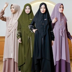 WA 085 790 255 364, Distributor Baju Gamis Kekinian Afas Hijab Blitar Jatim