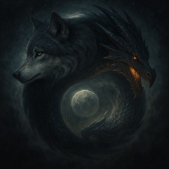 Ulvesti i Månenatt 🌑🐺✨