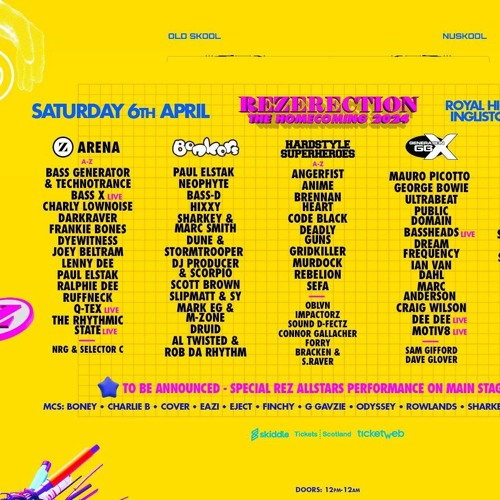 The Rezerection Countdown part 2 .......Bouncy Scottish n Dutch Buisness