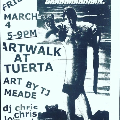 Deep-Walk live at Albuquerque Art-Walk 03-04-22