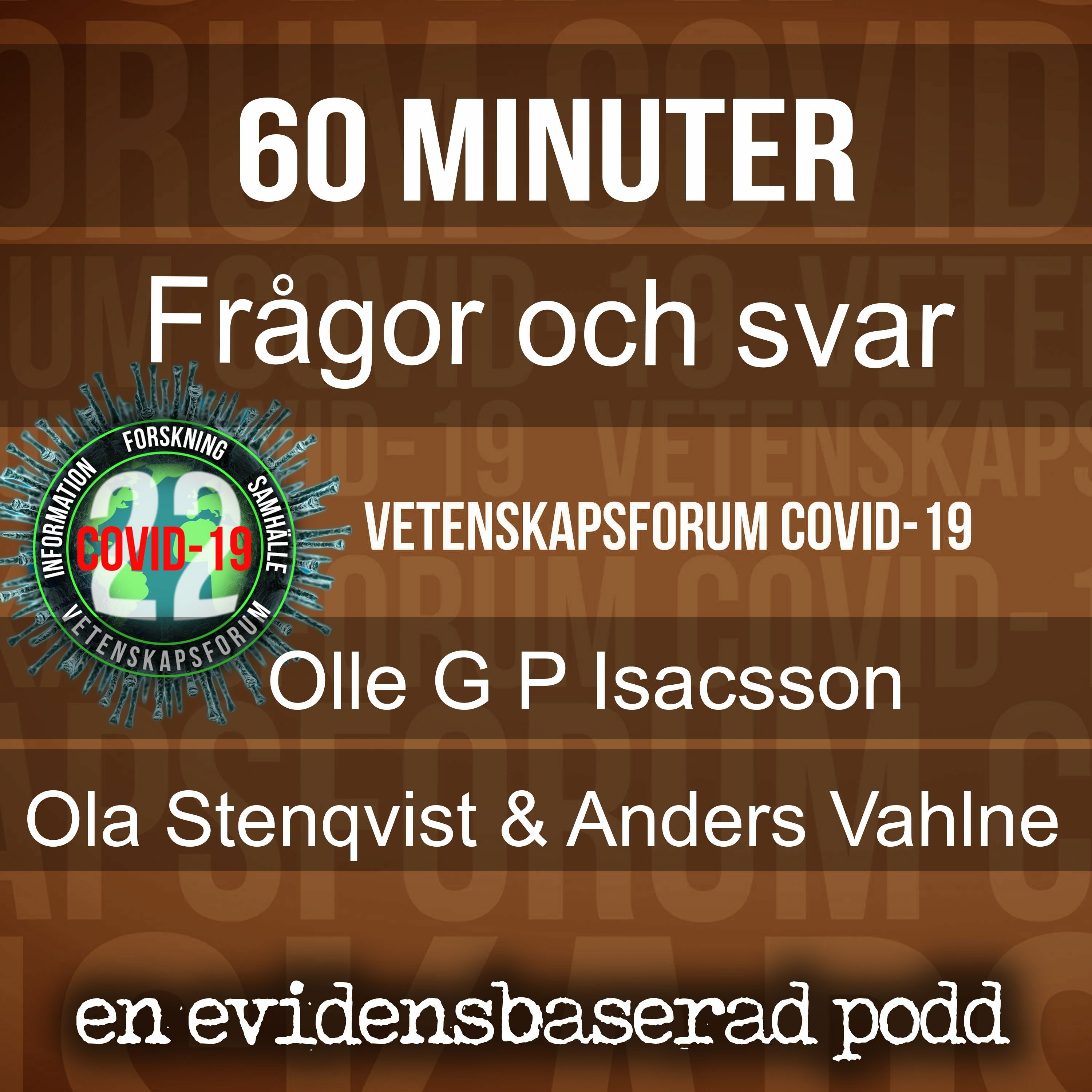 Vetenskapsforum covid-19