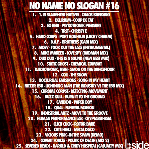 NO NAME NO SLOGAN RADIO #16