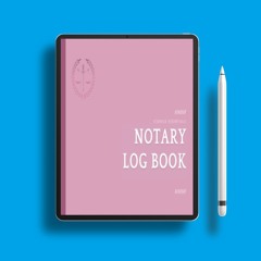 Notary Log Book: A Journal to Record Notarial Act for Notaries and Signing Agents. Easy to Use.