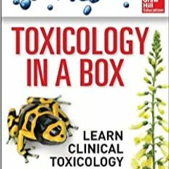 E.B.O.O.K. [PDF] Toxicology in a Box