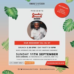 [Live Afrobeats Set] Kwaku's Brunch Summer Finale - Mixed by DJ ST