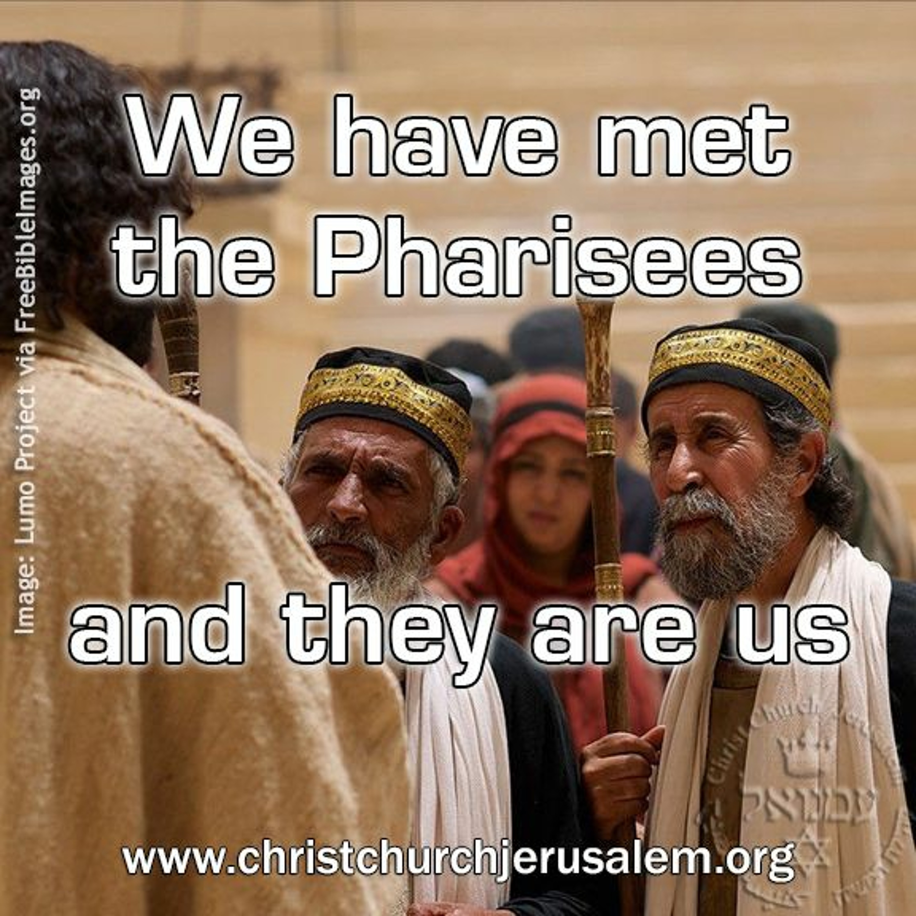 We have met the Pharisees … and they are us episode artwork
