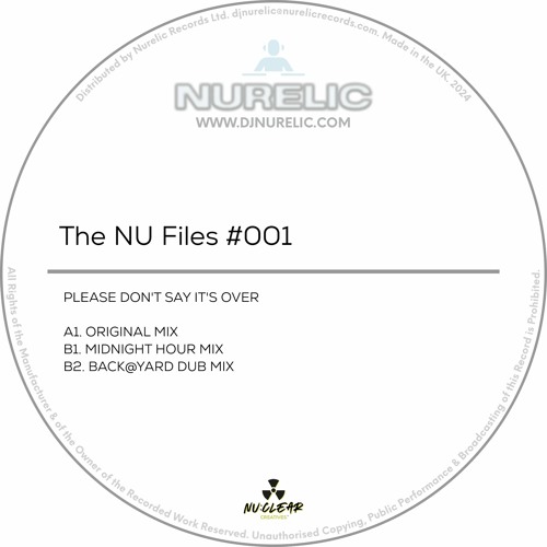 The NU Files #001 (Track Previews)