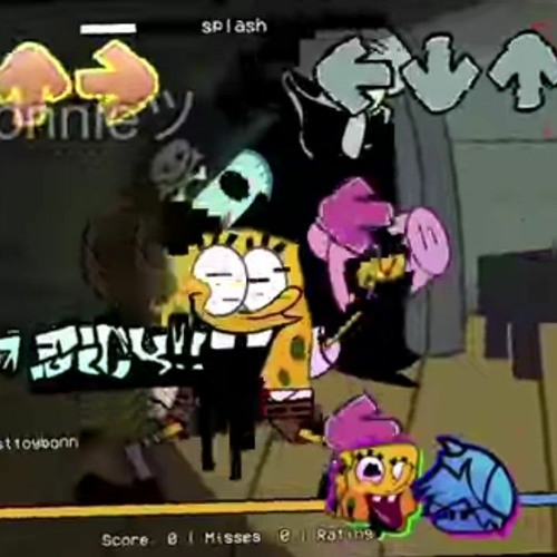 KABOOM but corrupted SpongeBob sings FNF pibby