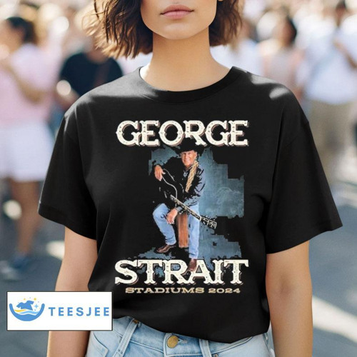 George Strait Stadiums 2024 Photo Shirt