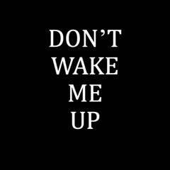 Don't Wake Me Up