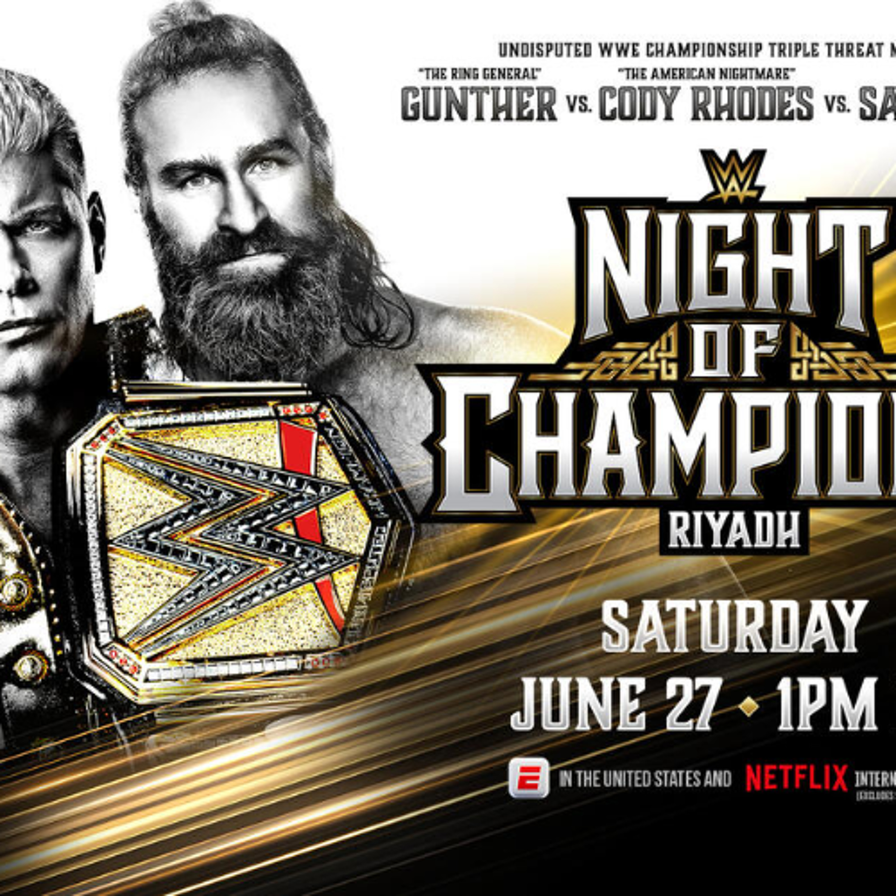 SATURDAY, JUNE 27: ON THE MAT WRESTLING SHOW - WWE NIGHT OF CHAMPIONS PREVIEW & PICKS episode artwork