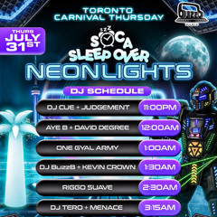 SOCA SLEEPOVER (LIVE AUDIO) (FT. DJ JUDGEMENT) 07.31.2025