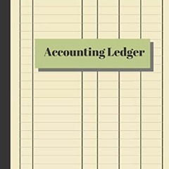 Download pdf Accounting Ledger: Simple Ledger | Cash Book Accounts Bookkeeping Journal for Small Bus