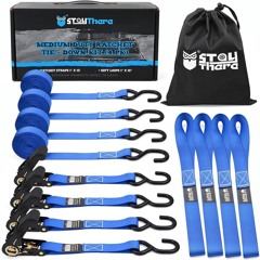 Ratchet Tie Down Straps 1'' X15'