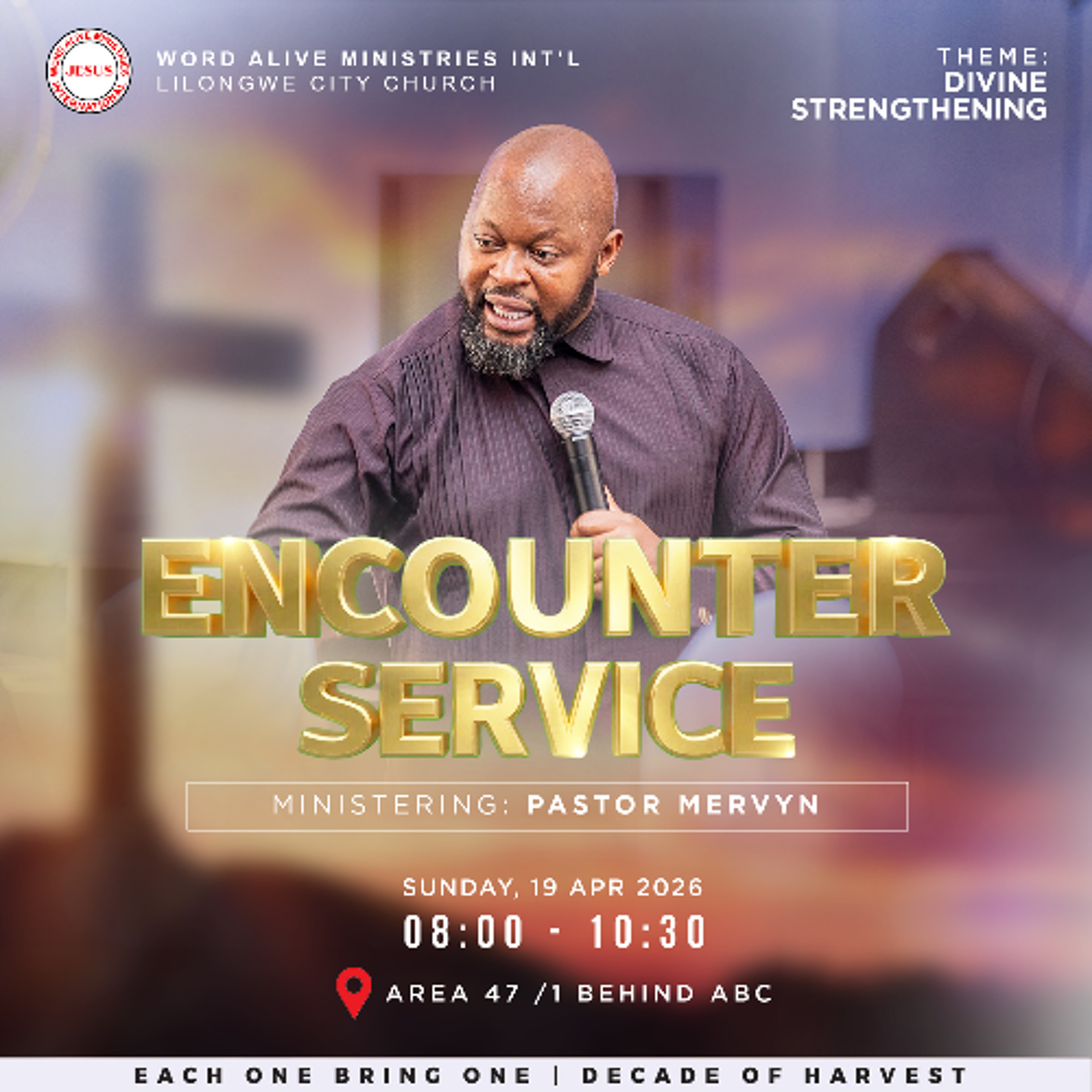 Encounter Service Rev Mervyn Donga