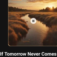 If Tomorrow Never Comes