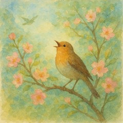 На птичьих льющихся приливах