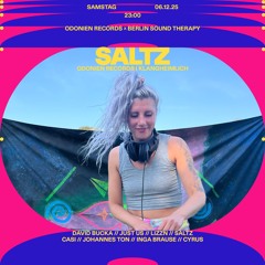Saltz @ Odonien Records invites BERLIN SOUND THERAPY | 6.12.2025 | DDR