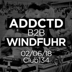 ADDCTD & WINDFUHR ★ Club134 - Live DJ Set (Techno)