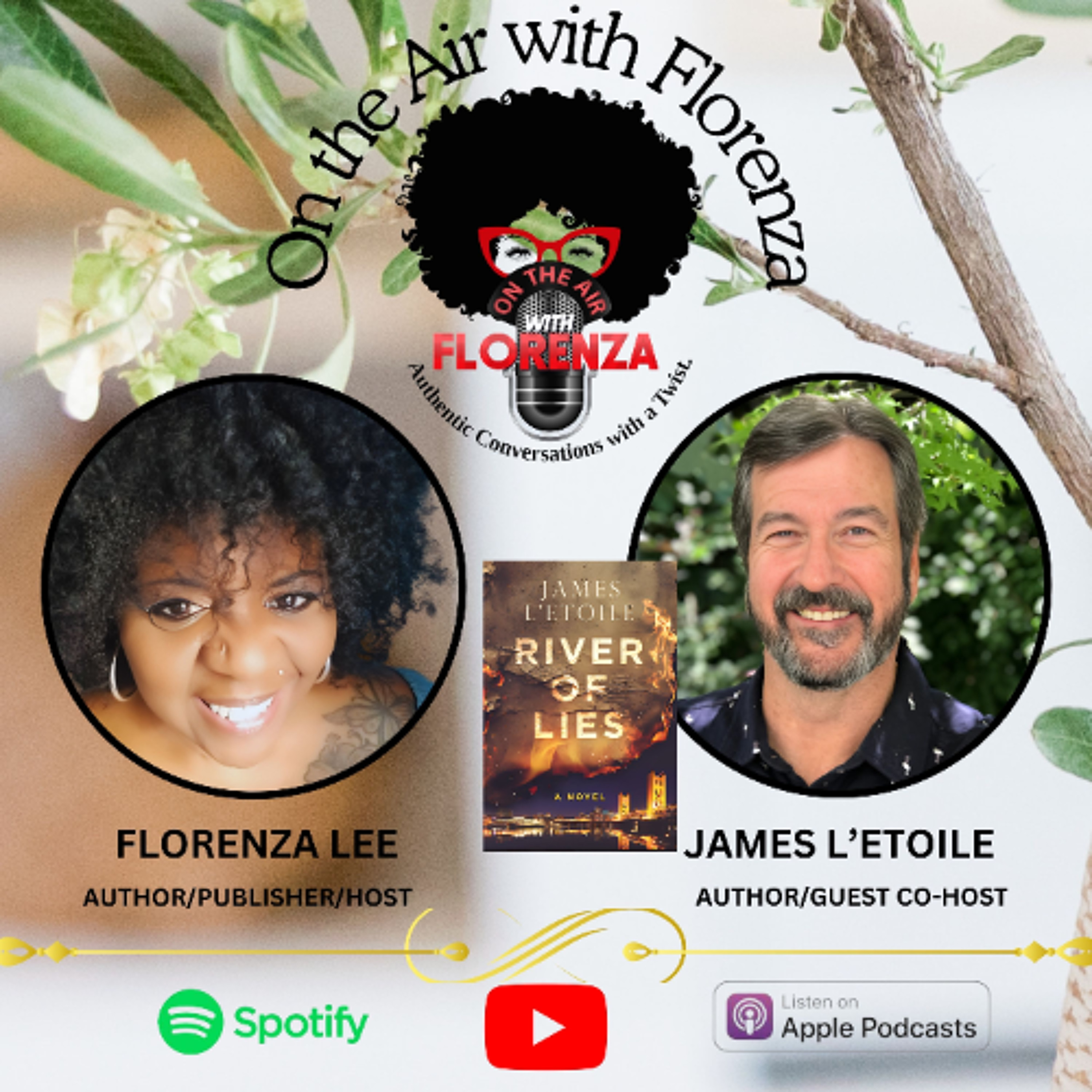 cover of episode James L’Etoile Co-Hosts On the Air with Florenza