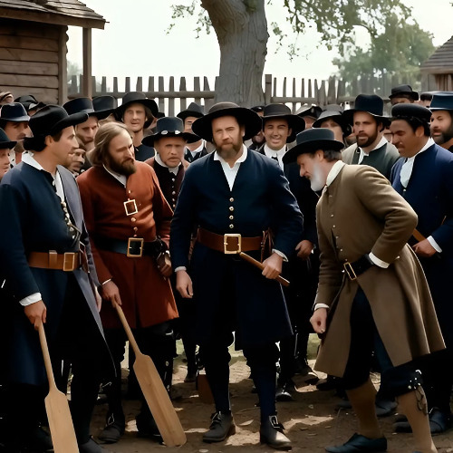 The First Spanksgiving