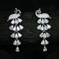 Buy Silver Earrings for Women Online | Jewllerydesign