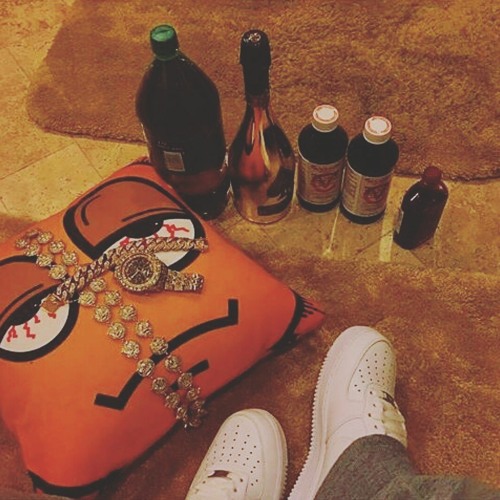 glo gang air force ones