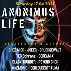 Schleudertrauma @ Anonimus Life - Def's 53th Birthday bash ( Hardtechno schranz )