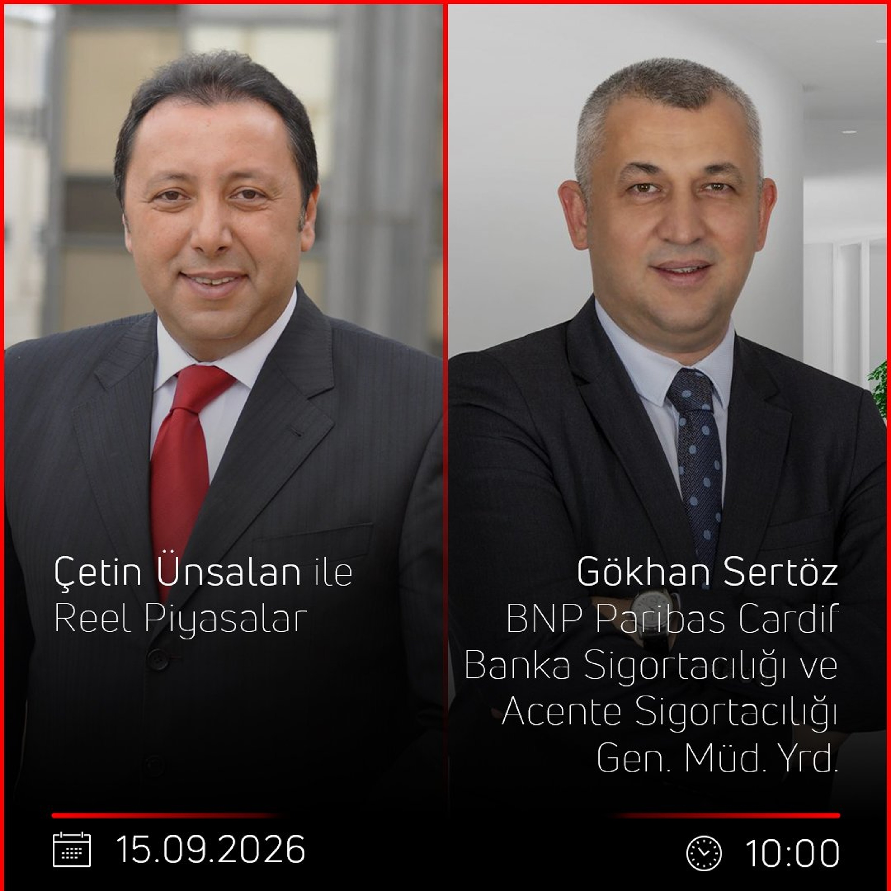 Gökhan Sertöz - Çetin Ünsalan ile Reel Piyasalar