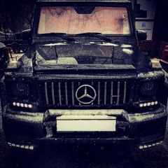 Черный гордый с тонированной мордой