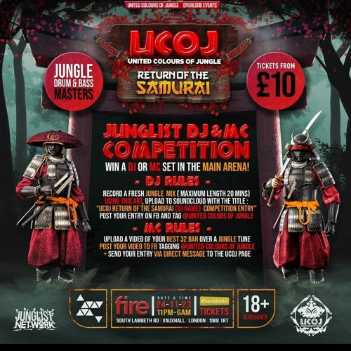 DJ SWITCH'EFFEX UCOJ RETURN OF THE SAMURAI COMP ENTRY