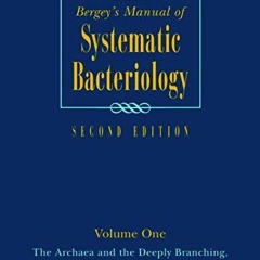 [PDF] DOWNLOAD FREE Bergey's Manual of Systematic Bacteriology: Volume One : The