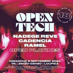 OPEN TECH @ Loupika lyon  - Techno - Acid - Deep techno 09.08.2024