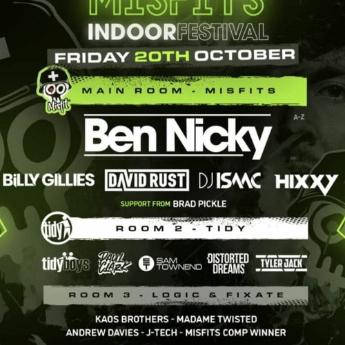 Brad Pickle Live @ Ben Nicky, Misfit Motion - Bristol 20.10.23