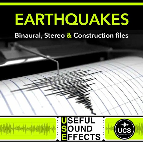Stream Demo Earthquakes sound library by Useful Sound Effects