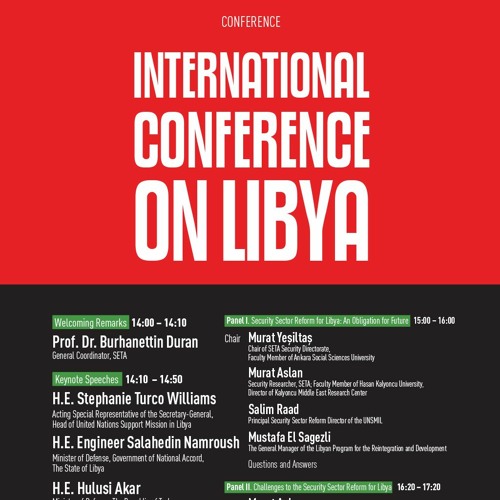 International Conference on Libya - Keynote Session