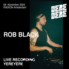Rob Black at RADION Amsterdam 8 November 2024