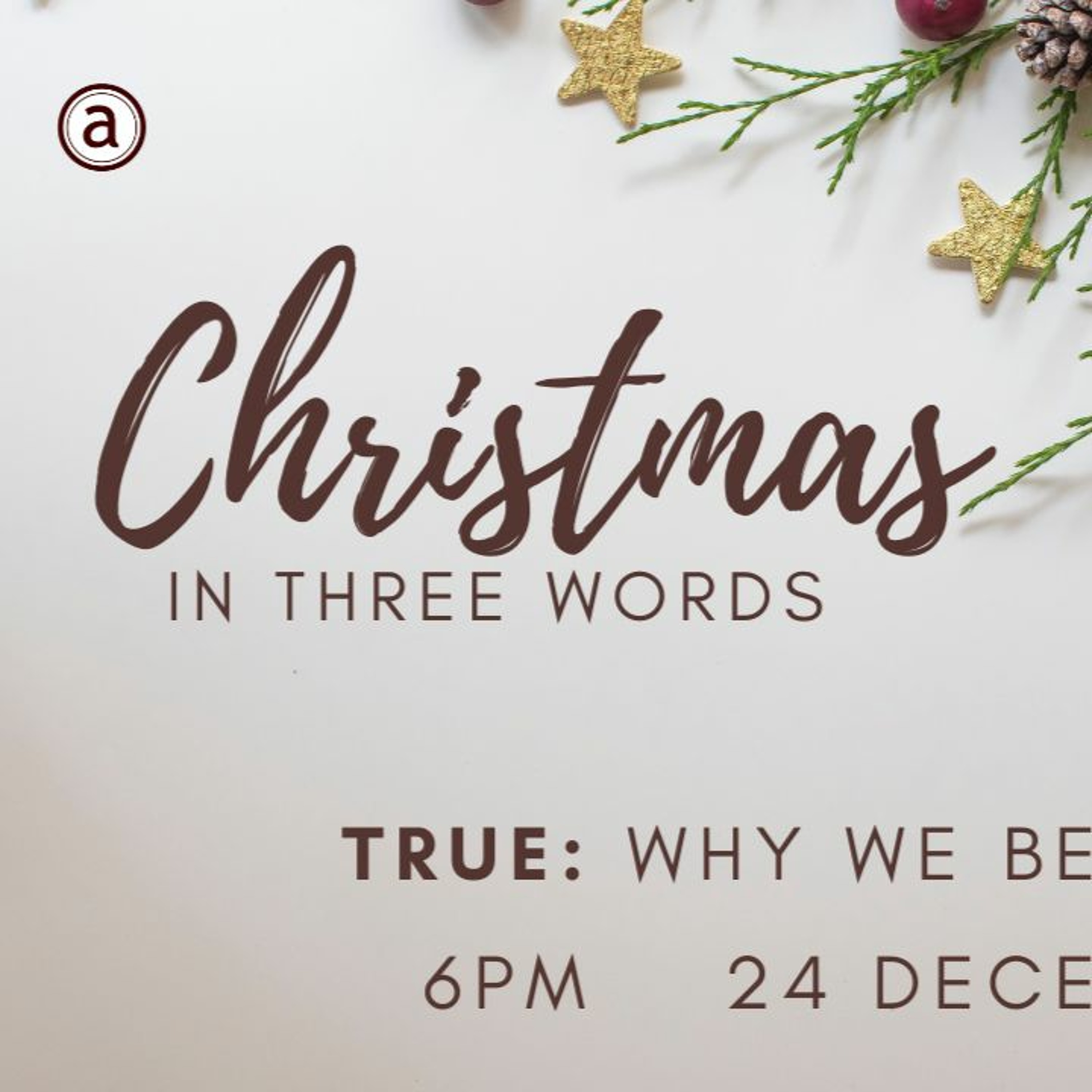 Christmas Is True: 1 John 1 episode artwork