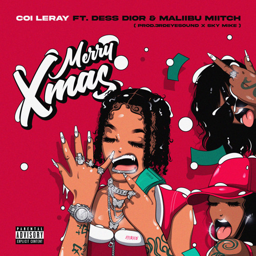 Coi Leray, Maliibu Miitch, Dess Dior - Merry Xmas