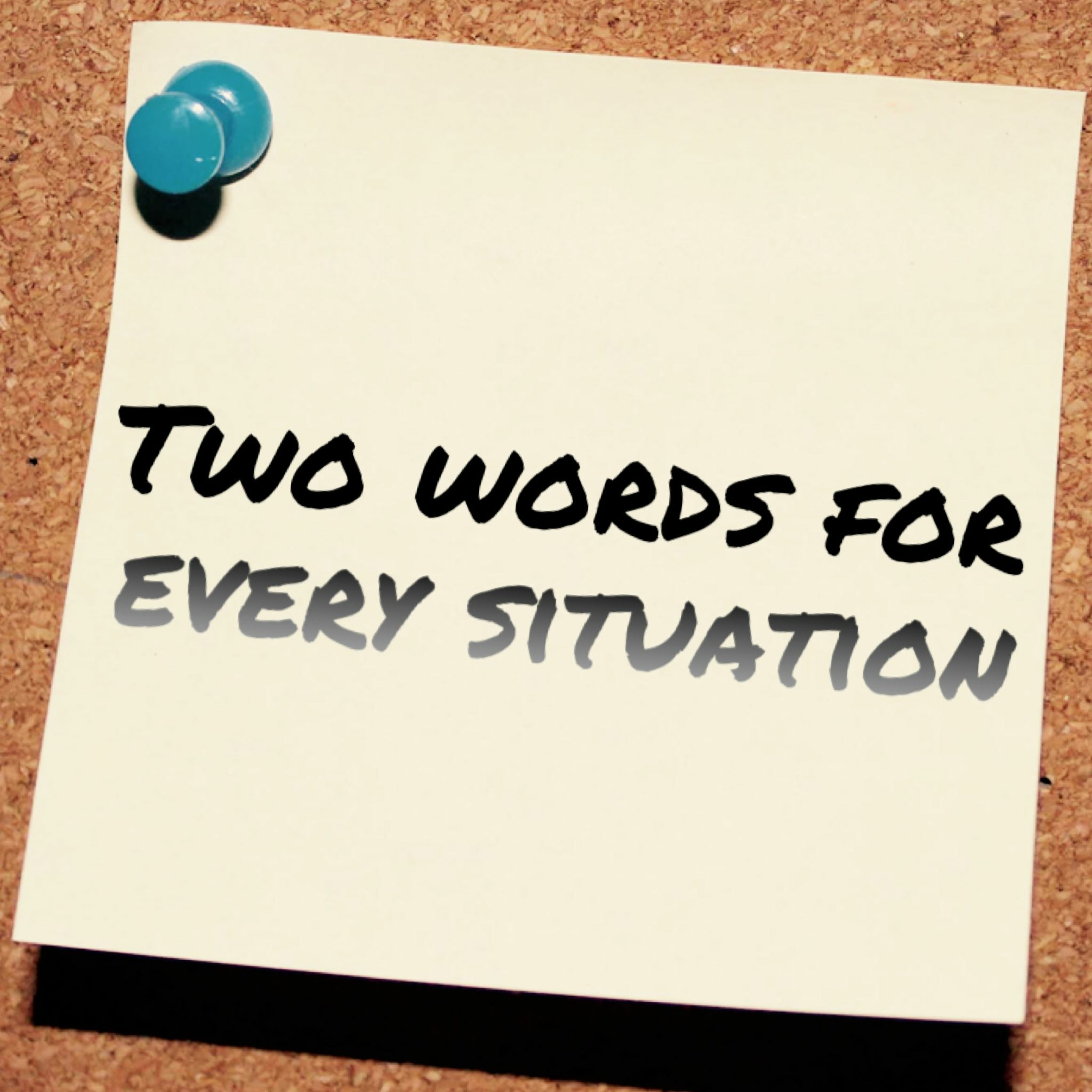 2/27/22 - Two Words For Every Situation episode artwork