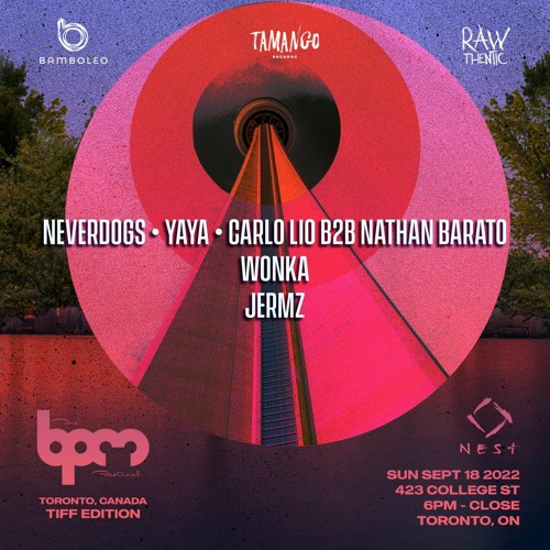 Wonka - LIVE @ Nest [BPM tiff Edition:22]
