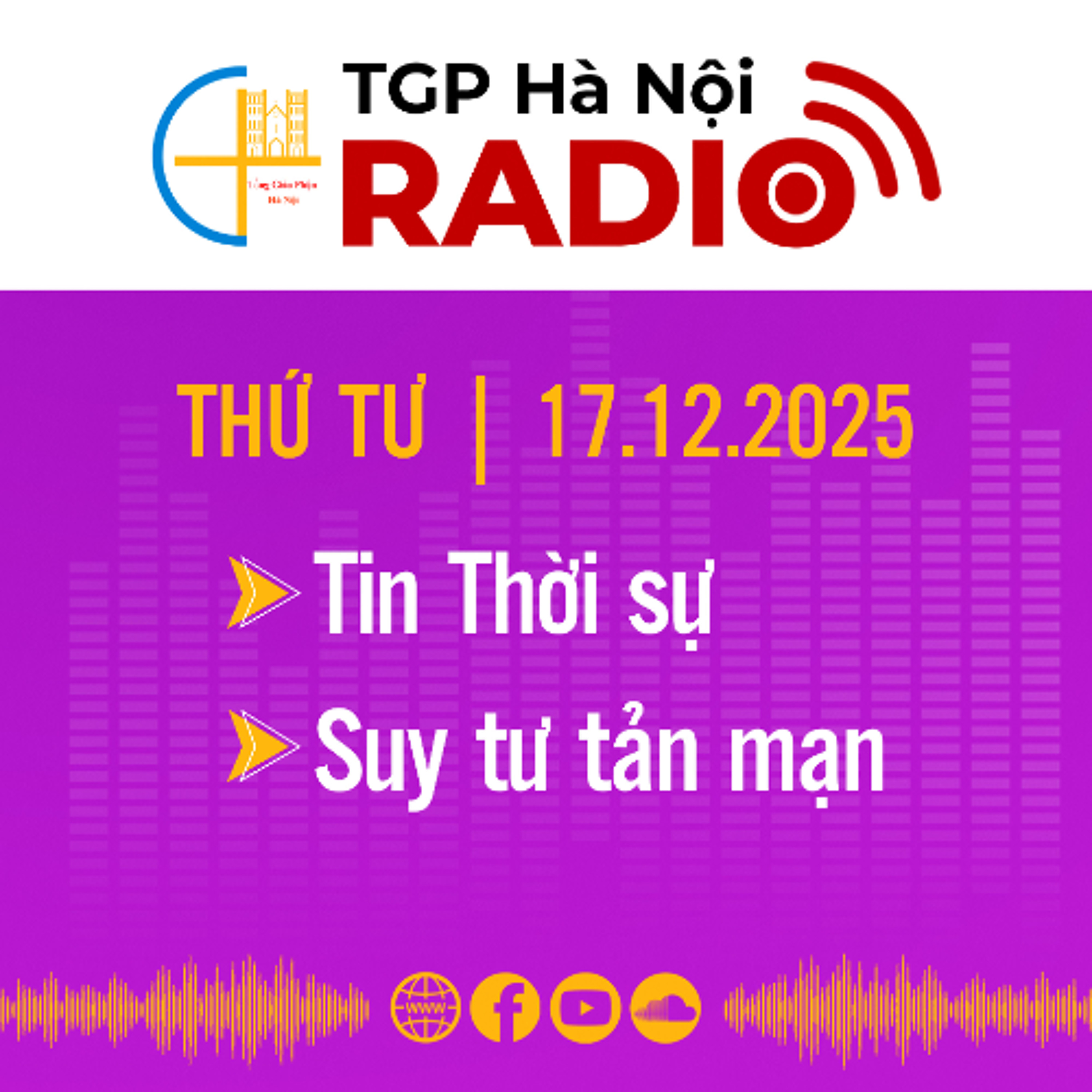 Thứ Tư ngày 17/12/2025
